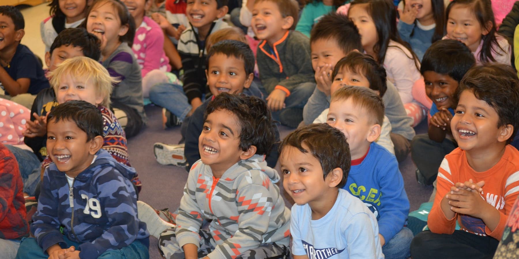 Laughing children