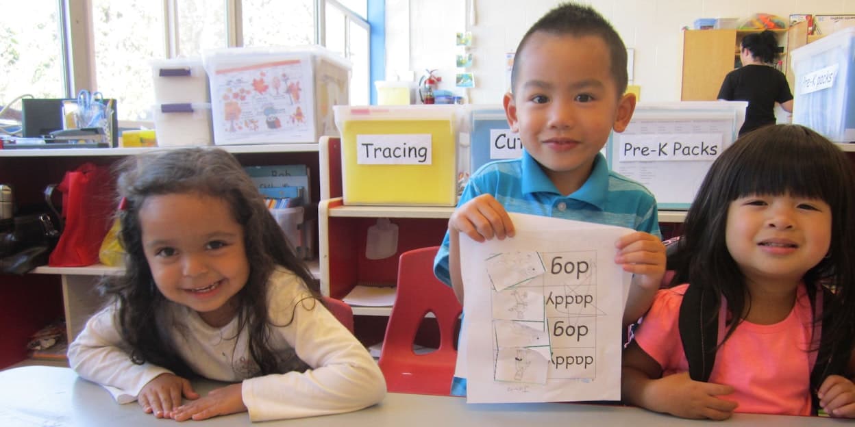 Pre-k students